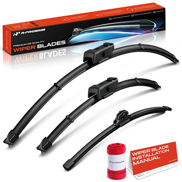 APWB459 3-Pc 28 in. + 18 in. + 12 in. Windshield Wiper Blades