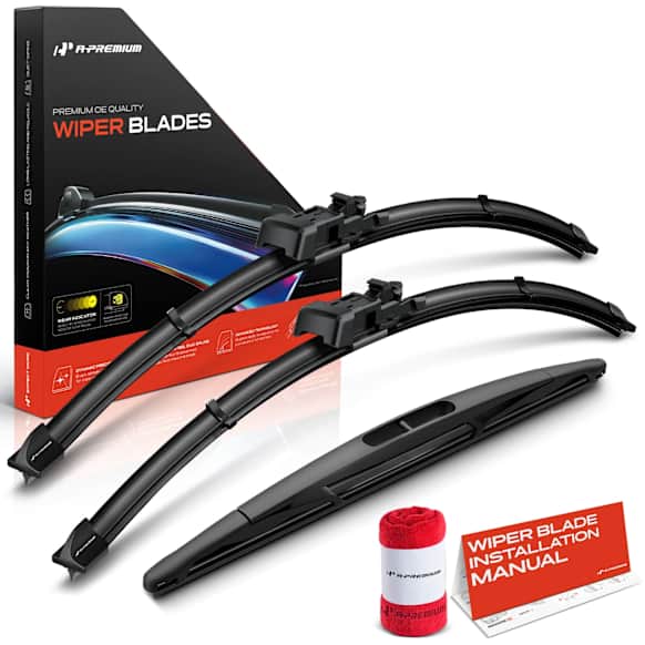 APWB506 3-Pc 20 in. + 20 in. + 12 in. Windshield Wiper Blades