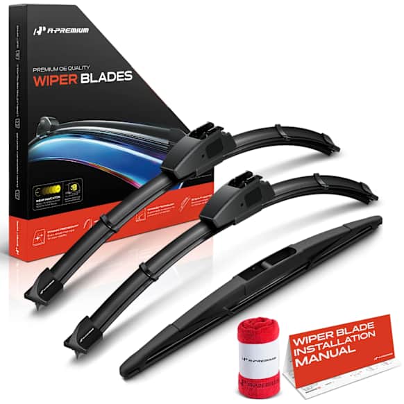 APWB615 3-Pc 16 in. + 16 in. + 12 in. Windshield Wiper Blades