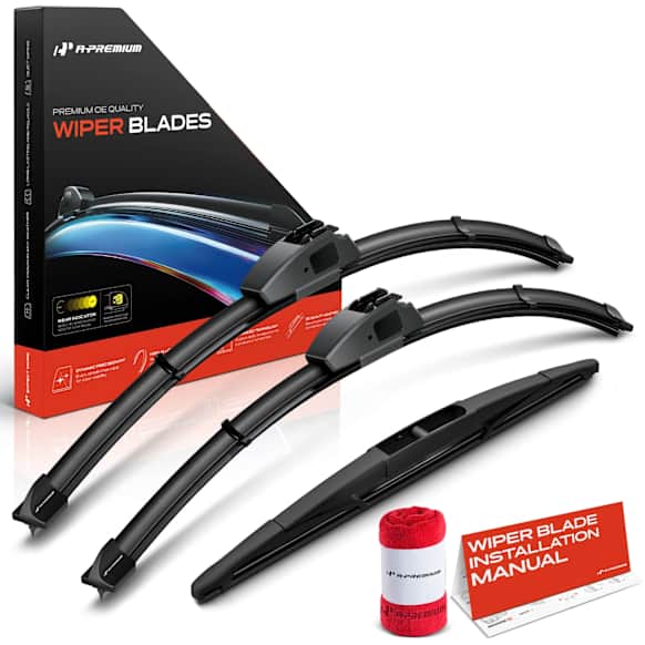 APWB682 3-Pc 24 in. + 21 in. + 12 in. Windshield Wiper Blades
