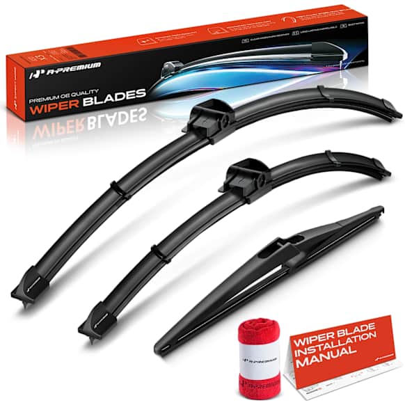 APWB729 3-Pc 22 in. + 18 in. + 12 in. Windshield Wiper Blades