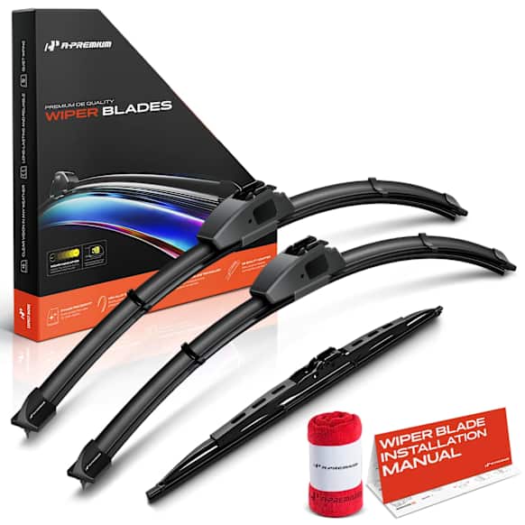 APWB744 3-Pc 24 in. + 19 in. + 13 in. Windshield Wiper Blades