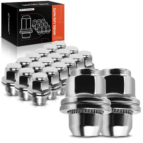 APWHN102 20x Front & Rear M12-1.25 Wheel Lug Nut
