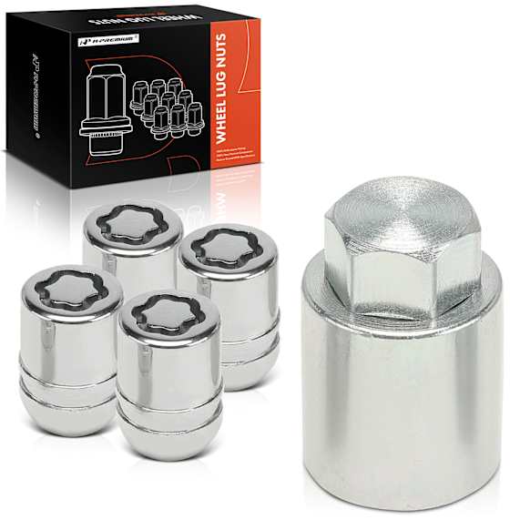APWHN164 5 Pcs M12-1.5 Wheel Lug Nut