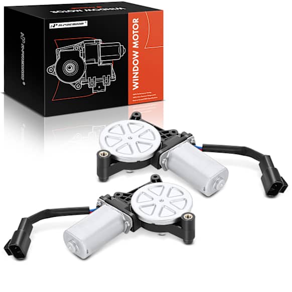 APWM0351 2 Pcs Left & Right Window Motor with 2 Pins