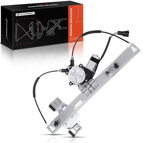 APWR1706 Rear Driver Power Window Motor & Regulator Assembly
