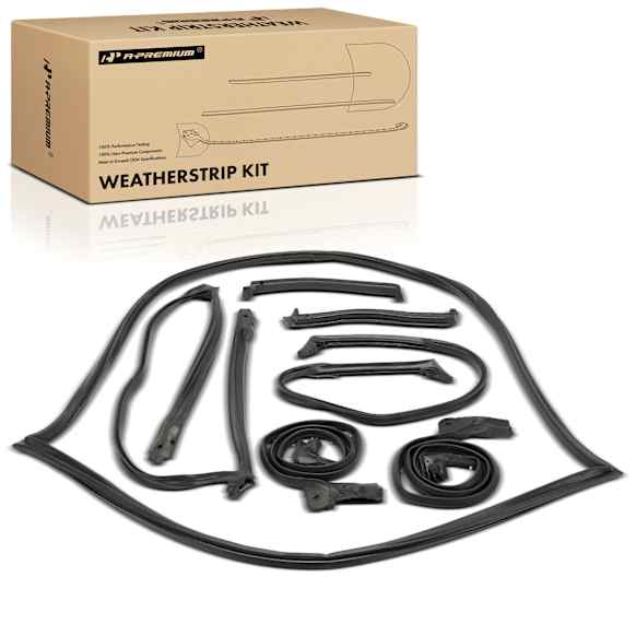 APWSL030 7 Pcs Door Window Weatherstrip Seal Kit