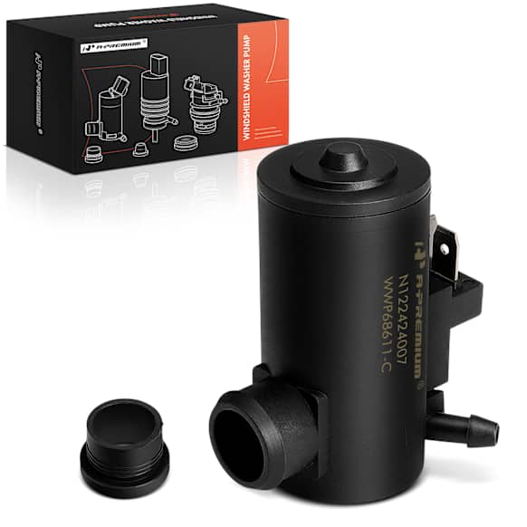 APWWP064 Front or Rear Windshield Washer Pump with Rubber Grommet