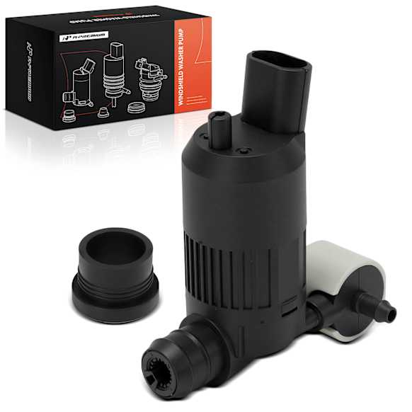 APWWP075 Front or Rear Windshield Washer Pump with Rubber Grommet