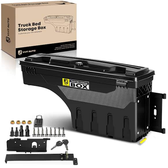 YHTPTB10045 Rear Passenger Truck Bed Storage Box ToolBox