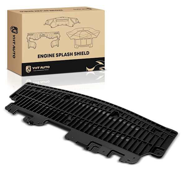 YHTSKP0063 Front Lower Black Engine Splash Shield