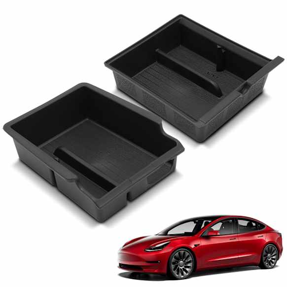 YHTSTB0019 2 Pcs Center Storage Box with Sunglass Holder
