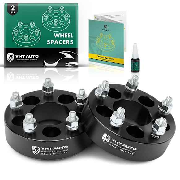 YHTWSP0568 2 Pcs 5 x 110 to 5 x 127 mm Wheel Adapters 12x1.5 65.1mm 1.5 inch
