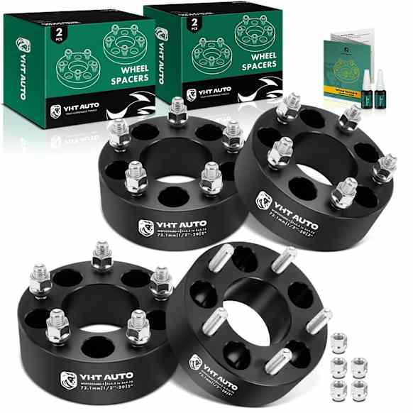 YHTWSP0608 4 Pcs 5x4.5 to 5x4.75 Wheel Adapter 1/2 inch-20 73.1mm 2 inch