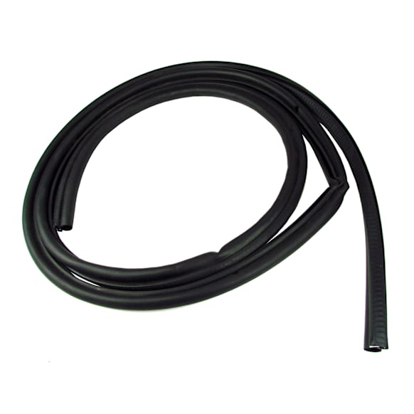 DWL 1112 67 Weatherstrip Seal - Front, Driver Side, Black, Door, Direct Fit, Sold Individually