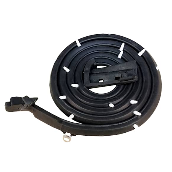 DWL 1520 61 Weatherstrip Seal - Rear, Driver Side, Black, Door, Direct Fit, Sold Individually