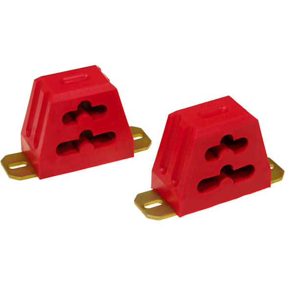 19-1310 Bump Stop - Red, Polyurethane, Universal, Set of 2