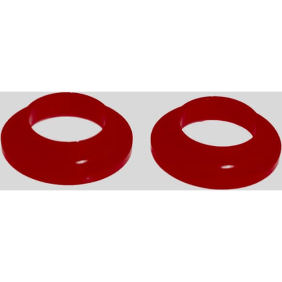 19-1706 Coil Spring Insulator - Red, Polyurethane, Universal, Set of 2