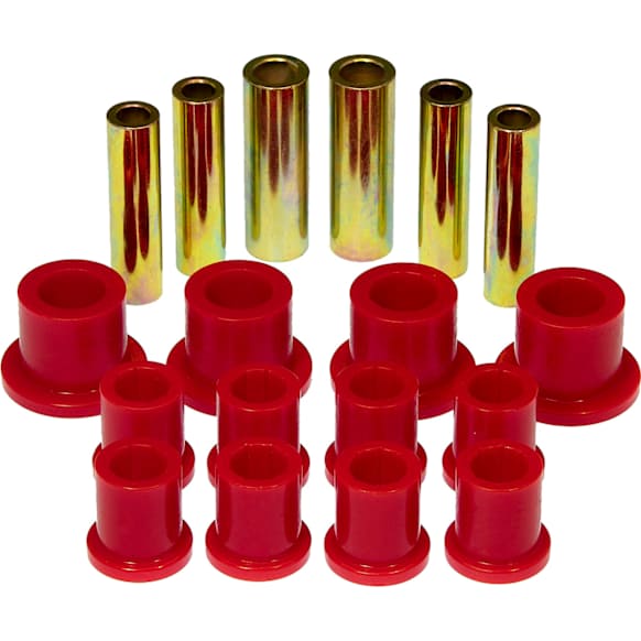 6-1055 Leaf Spring Bushing - Red, Polyurethane, Direct Fit, Kit