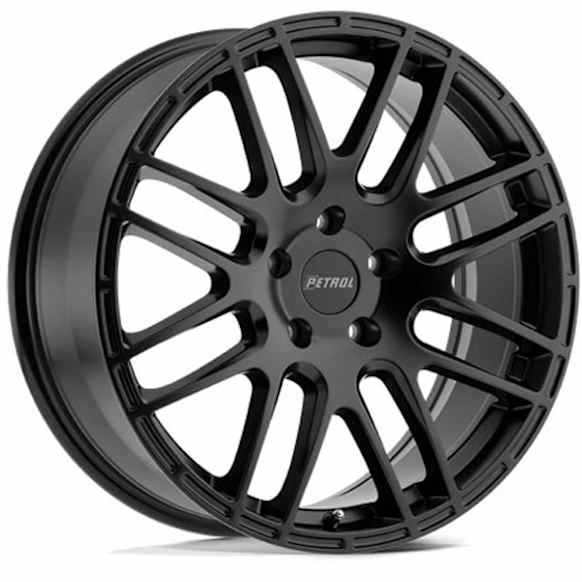 2000 Volkswagen Golf - Aluminum Black Wheel, 17 in. x 7.5 in., 5 x 4.5 in. Bolt Pattern