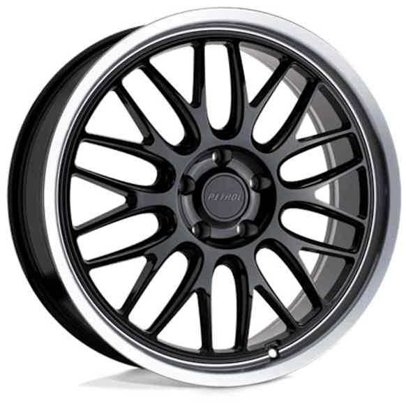 1980P4C405114B76 Aluminum Black Wheel, 19 in. X 8 in., 5 x 4.5 in. Bolt Pattern