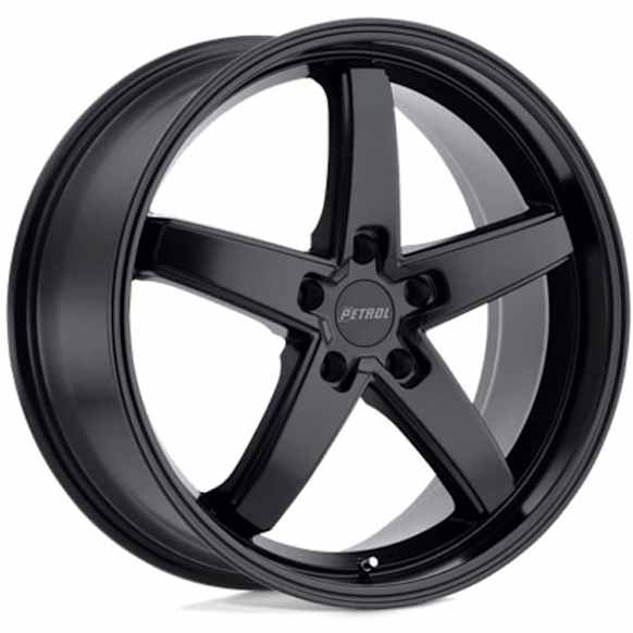 2085P1B355120M76 Aluminum Black Wheel, 20 in. X 8.5 in., 5 x 4.5 in. Bolt Pattern