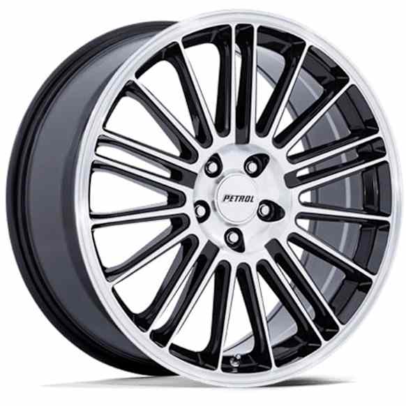 1992 Buick LeSabre - Aluminum Black Wheel, 19 in. x 8 in., 5 x 4.25 in. Bolt Pattern