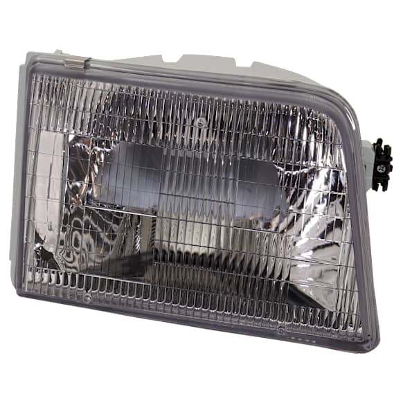 Passenger Side Headlight, with Bulb, Halogen, Clear Lens, CAPA Certified
