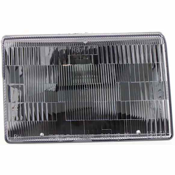 Passenger Side Headlight, with Bulb, Halogen, Clear Lens, Canada/USA Built Vehicle, CAPA CERTIFIED