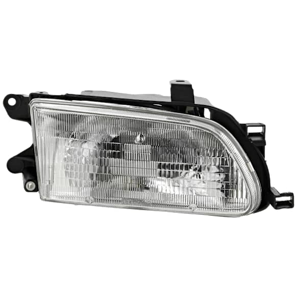 Passenger Side Headlight, with Bulb, Halogen, Clear Lens, 4 Cyl., 1.5L Engine