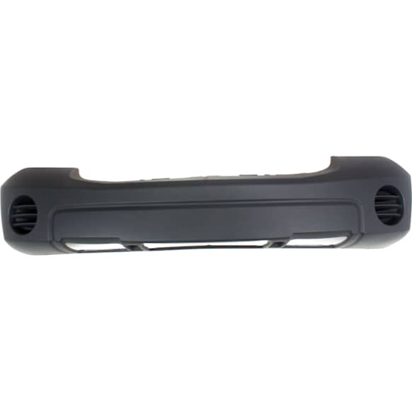 Front Textured Bumper Cover, Without Molding Holes, Without Fog Light Holes, Without Parking Aid Sensor Holes, CAPA CERTIFIED