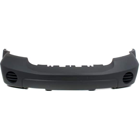 Front Textured Bumper Cover, With Tow Hook Holes, Without Parking Aid Sensor Holes, Without Fog Light Holes, Without Molding Holes