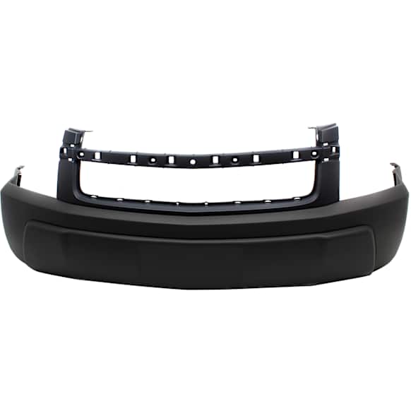 Front Primed Bumper Cover, LS Model, Without Fog Light Holes, CAPA CERTIFIED