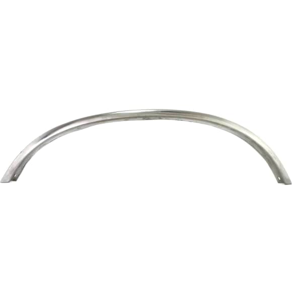 Front, Passenger Side, Fender Flares, Chrome