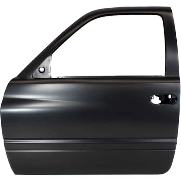 Front, Driver Side Door Shell, With Molding Provision, Holes For Door Handle and Mirror
