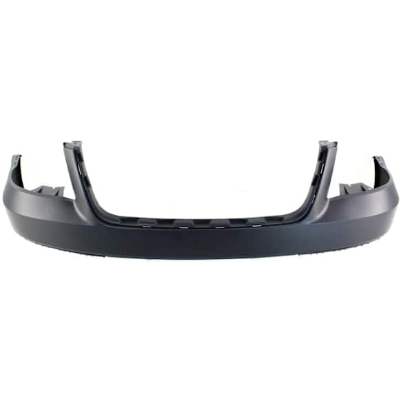 Front, Upper and Lower Bumper Cover, Primed, XLT Model, With Fog Light Holes, Without Parking Aid Sensor Holes
