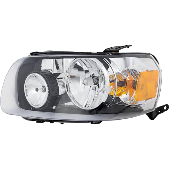 Driver Side Headlight, with Bulb, Halogen, Clear Lens, CAPA Certified