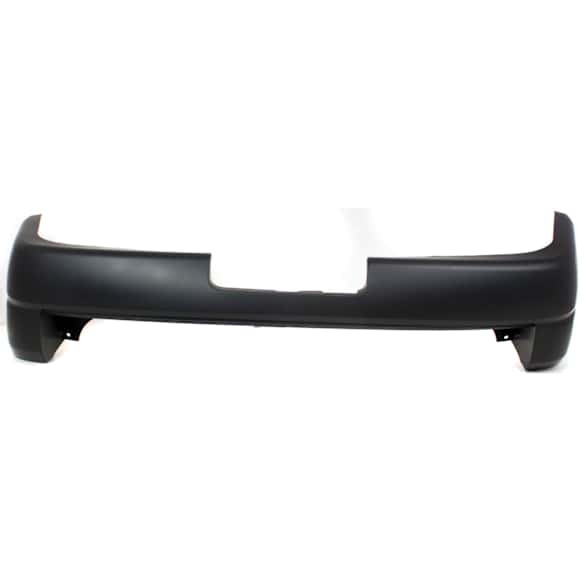 Rear Primed Bumper Cover, For Models Without Appearance Package, With Step Pad Provision, Without Parking Aid Sensor Holes CAPA Certified