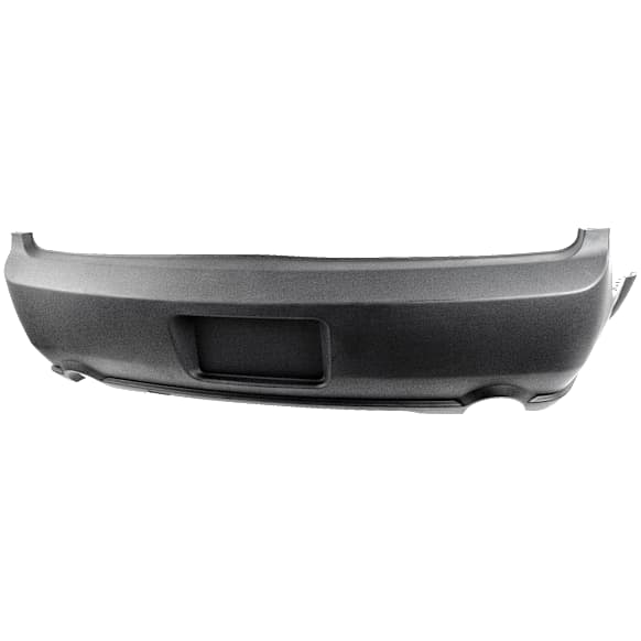 Rear Primed Bumper Cover, GT Model, (For Models Without California Package 07-09), With Side Marker Holes, Without Parking Aid Sensor Holes