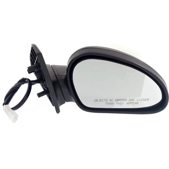 Passenger Side Mirror, Power Adjust, Non-Folding, Non-Heated, Textured Black, No Signal Light, No Memory, No Puddle Light, No Auto-Dimming, No Blind Spot Feature