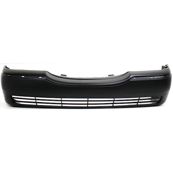 Front Primed Bumper Cover, Without Fog Light Holes, CAPA CERTIFIED