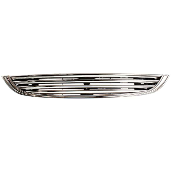 Grille, Chrome Shell with Painted Black Insert, 4 Cyl., 1.6L Engine