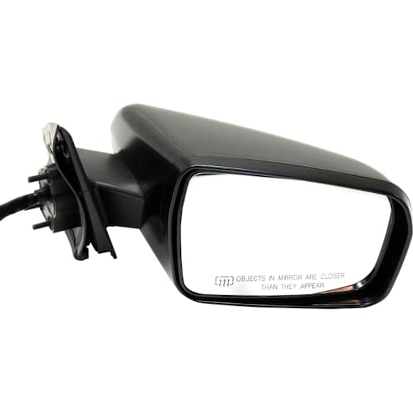 Passenger Side Mirror, Power Adjust, Non-Folding, Heated, Textured Black, No Signal Light, No Memory, No Puddle Light, No Auto-Dimming, No Blind Spot Feature