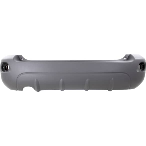 Rear Bumper Cover, Textured Gray