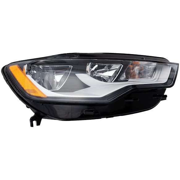 Passenger Side Halogen Headlight, With bulb(s), CAPA Certified