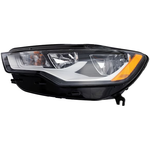 Driver Side Halogen Headlight, With bulb(s), CAPA Certified