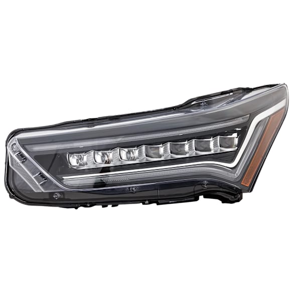 Driver Side LED Headlight, With bulb(s)