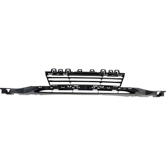 Front, Center Bumper Grille, Textured Black CAPA Certified
