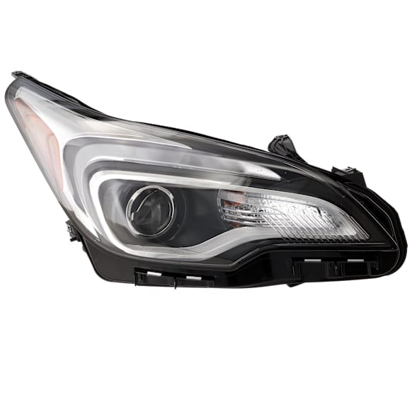 Passenger Side Headlight, with Bulb, Halogen, Clear Lens