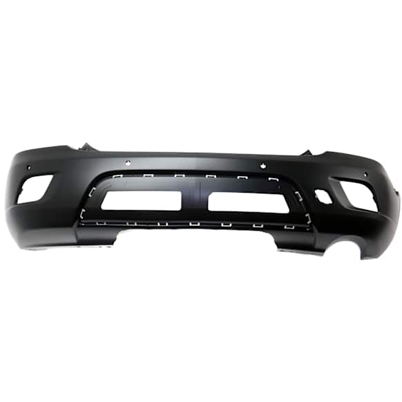 Rear Primed Bumper Cover, With Parking Aid Sensor Holes, CAPA CERTIFIED